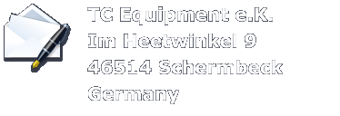 TC Equipment e.K. Im Heetwinkel 9 46514 Schermbeck  Germany