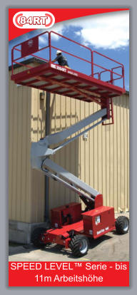 SPEED LEVEL Serie - bis 11m Arbeitshhe 84RT 84RT