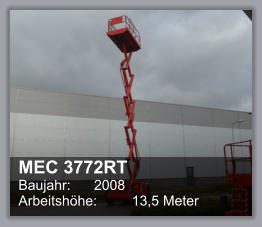MEC 3772RT Baujahr: 	2008 Arbeitshhe: 	13,5 Meter